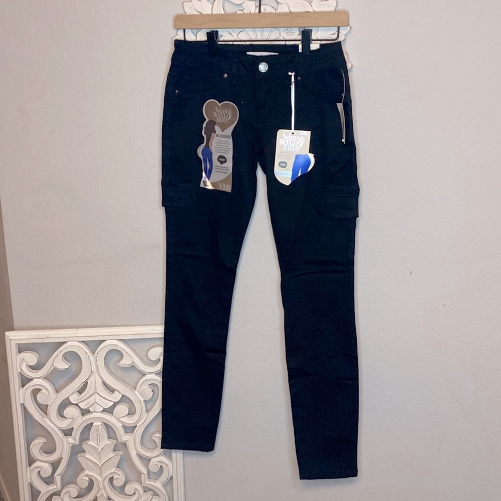 Ymi wannabettabutt denim skinny jeans with side pockets! BRAND NEW WITH TAGS! - Picture 7 of 15